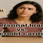 Personal loans vs credit cards