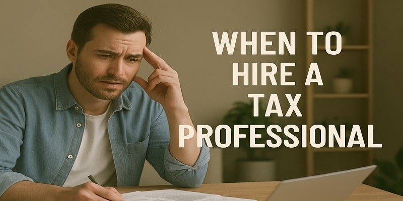 When to Hire a Tax Professional